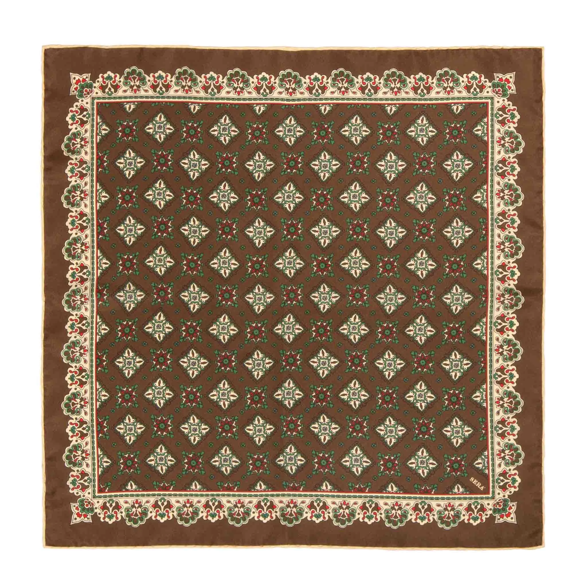 Cocoa Beans Amarone Pocket Square