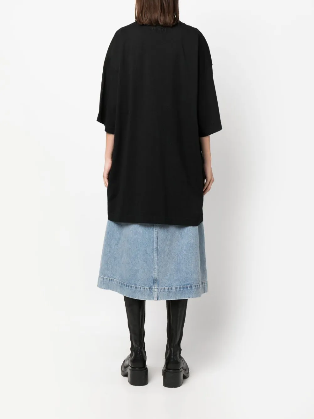Vetements T-shirts and Polos Black